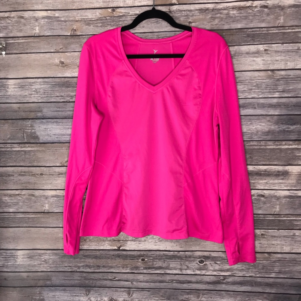 Active shirt hot pink